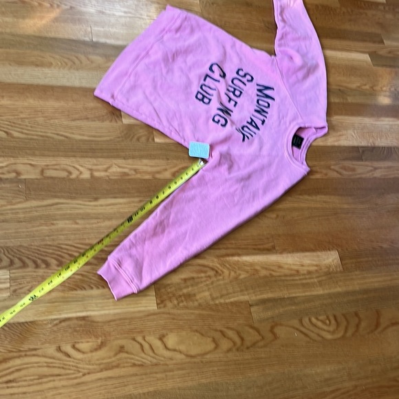 Free People Retro Brand Surf Club Pullover Size XS NWT - Picture 7 of 10